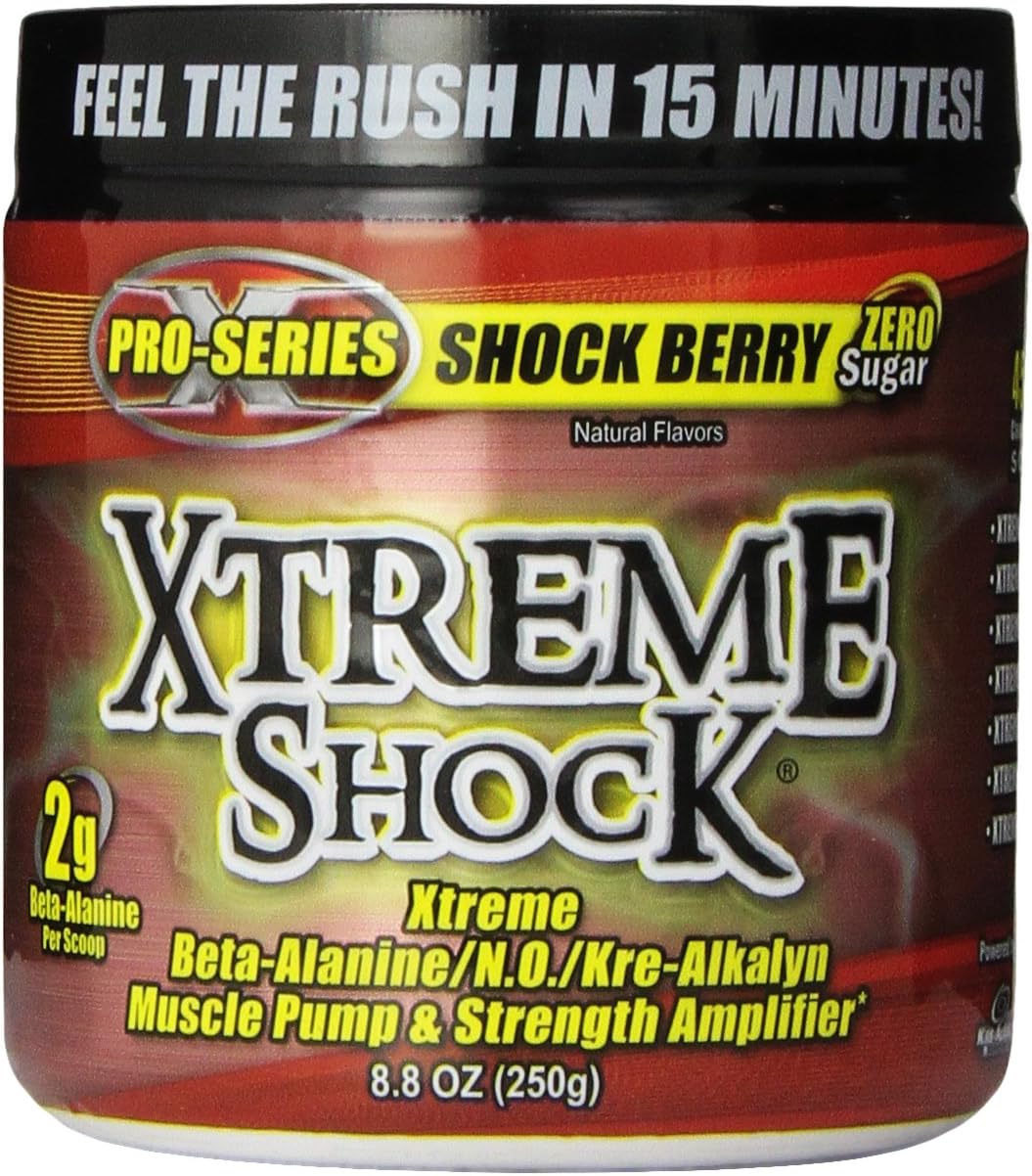 XTREME SHOCK BERRY 45/SRV, 8.8oz