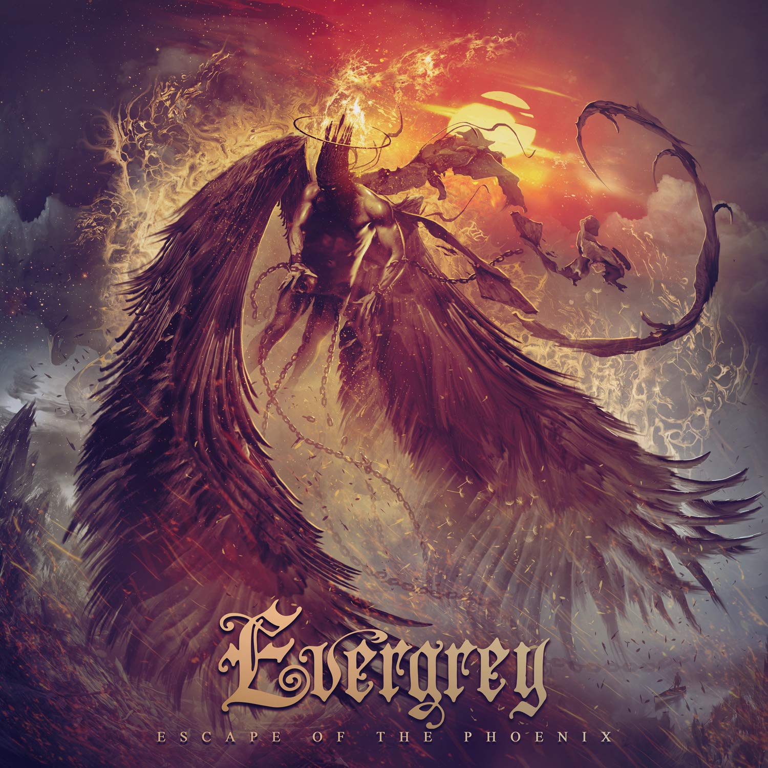 Evergrey ESCAPE OF THE PHOENIX From Japan CD 11tracks