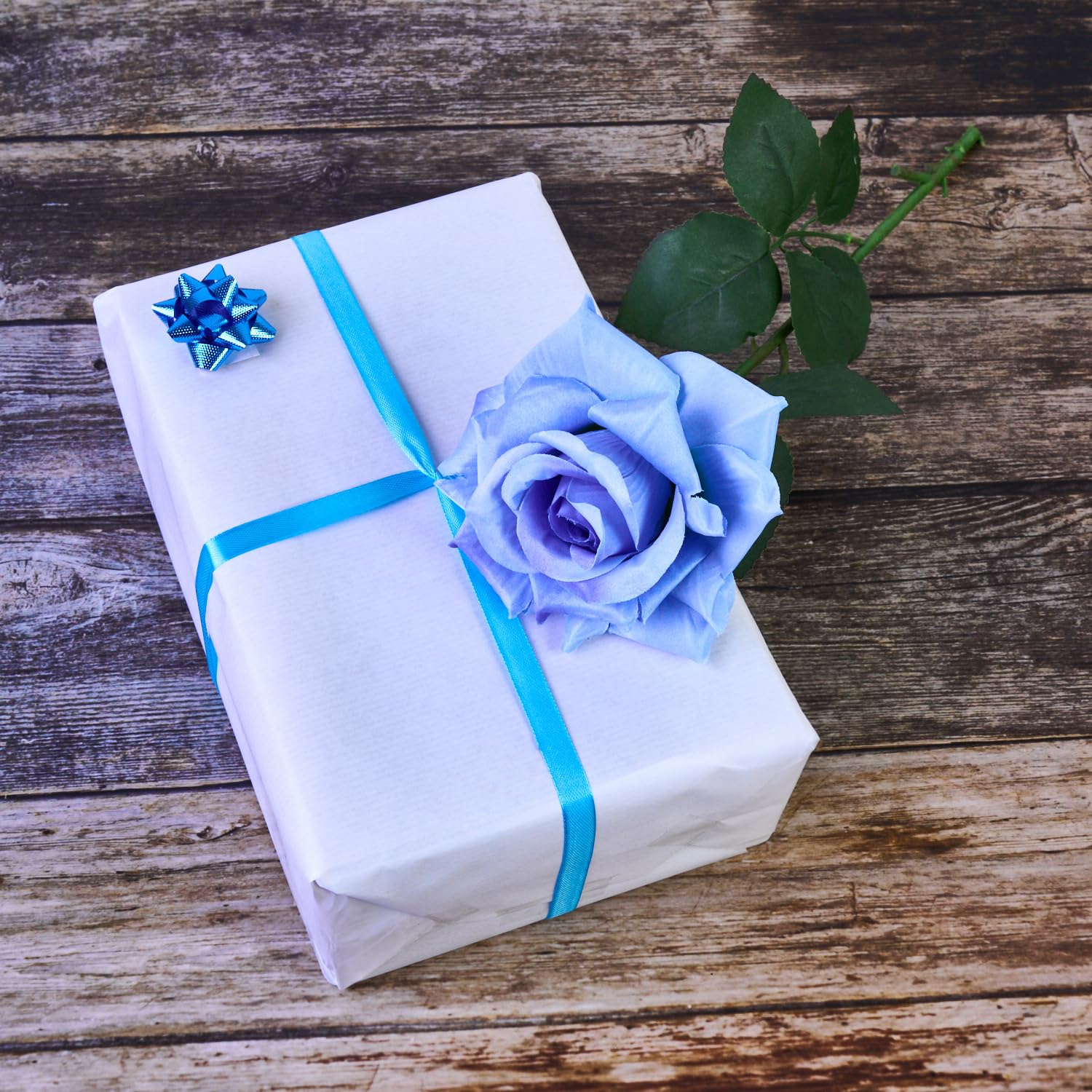 Rotolo Carta Kraft Bianca 100cm X 50m - 60g/m&sup2; Riciclata 100% Per Imballaggi