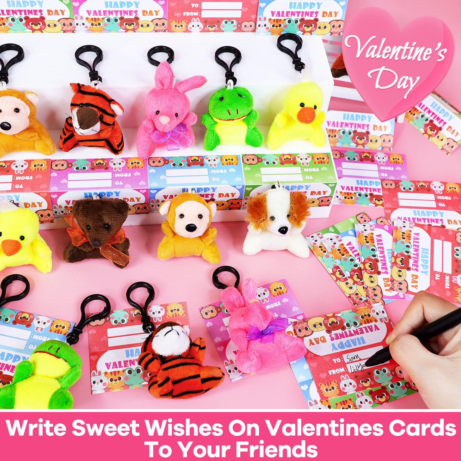 Amazon.co.jp: ぬいぐるみ 28個パック バレンタイン ハート 14スタイル