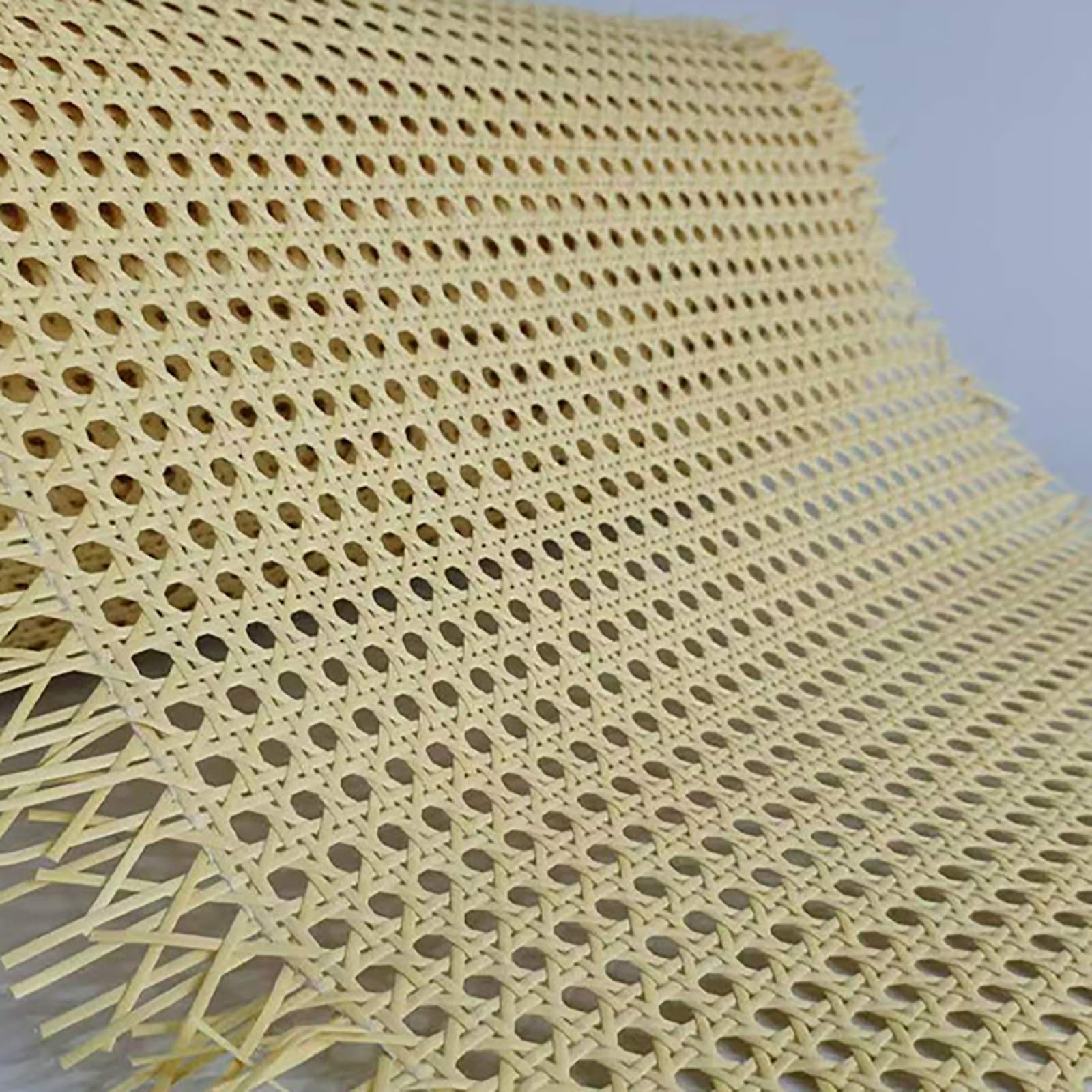 Rollo de cinta de ratán natural, 0,9 x 15 m, ideal para reparación de muebles, sillas, proyectos de bricolaje, material de tejido de ratán para armarios y sillas