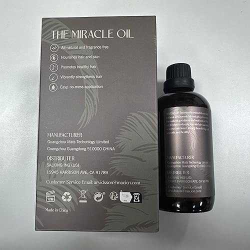 Miniatura 6 de ARVIDSSON Aceite de batana para el crecimiento y la nutrición del cabello, aceite de batana 100% crudo de Honduras, evita la pérdida de cabello,