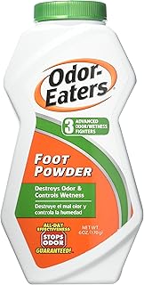 Odor-Eaters Foot Powder, 6-Ounces (Pack of 3)