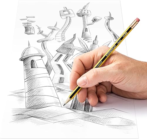 Miniatura 4 de Staedtler Noris 122-HB Lápices de goma HB 2 Grado - Caja de 12