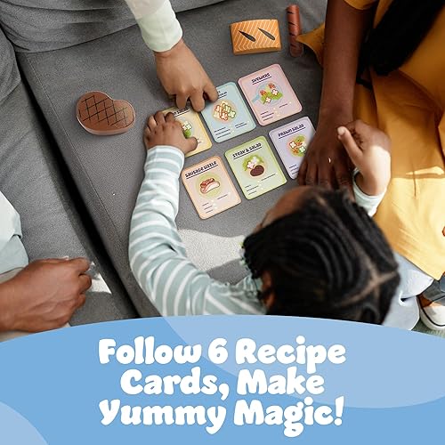 Miniatura 24 de 8th Wonder Wooden Bluey Toys - Estuche de transporte de picnic, 30 piezas de cesta de picnic con cubiertos y accesorios de alimentos, juguetes