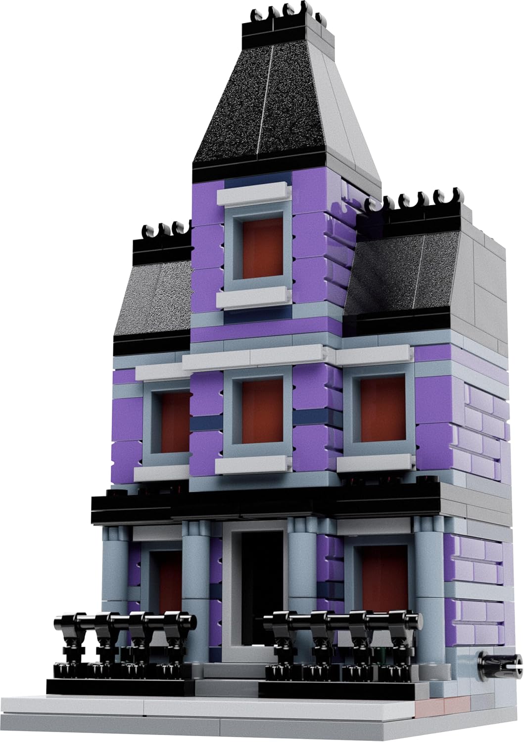 Brick Loot Haunted House Mini-City