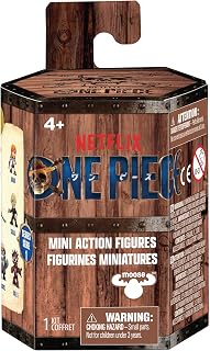 Netflix One Piece Mini Action Figures, Series 1, 5-6 cm, 10 Characters for Kids 4+