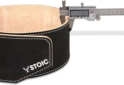 Miniatura 5 de Cinturón de levantamiento de pesascinturón de levantamiento de pesas - 4 pulgadas de ancho - sin cono para un máximo apoyo y protección