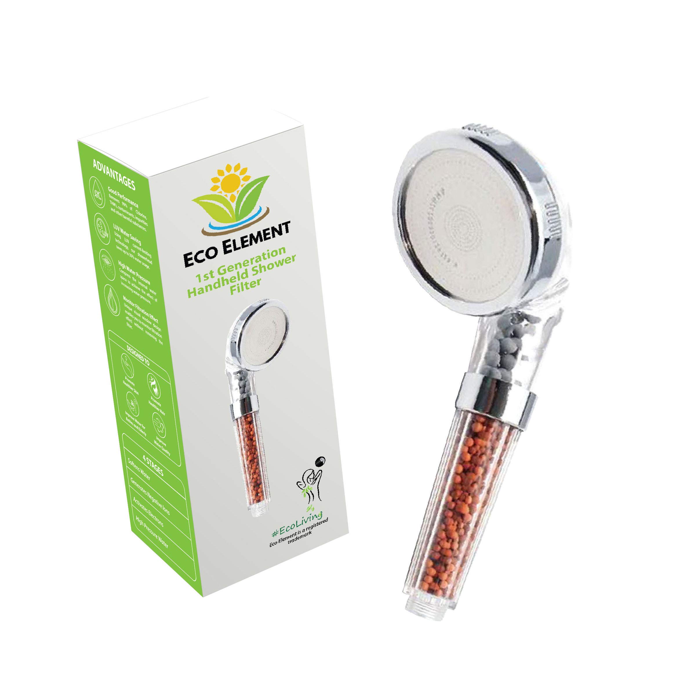 Eco ElementCMIBJCK003927 EcoElement 1st Gen Chrome Shower Filter