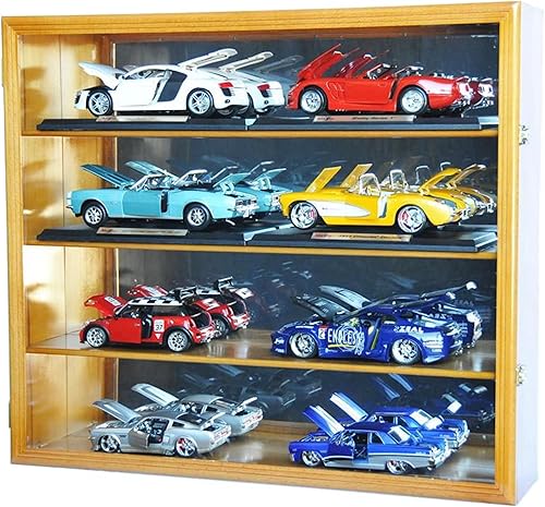 Miniatura 6 de Vitrina de coche modelo fundido a escala 118 (negro)