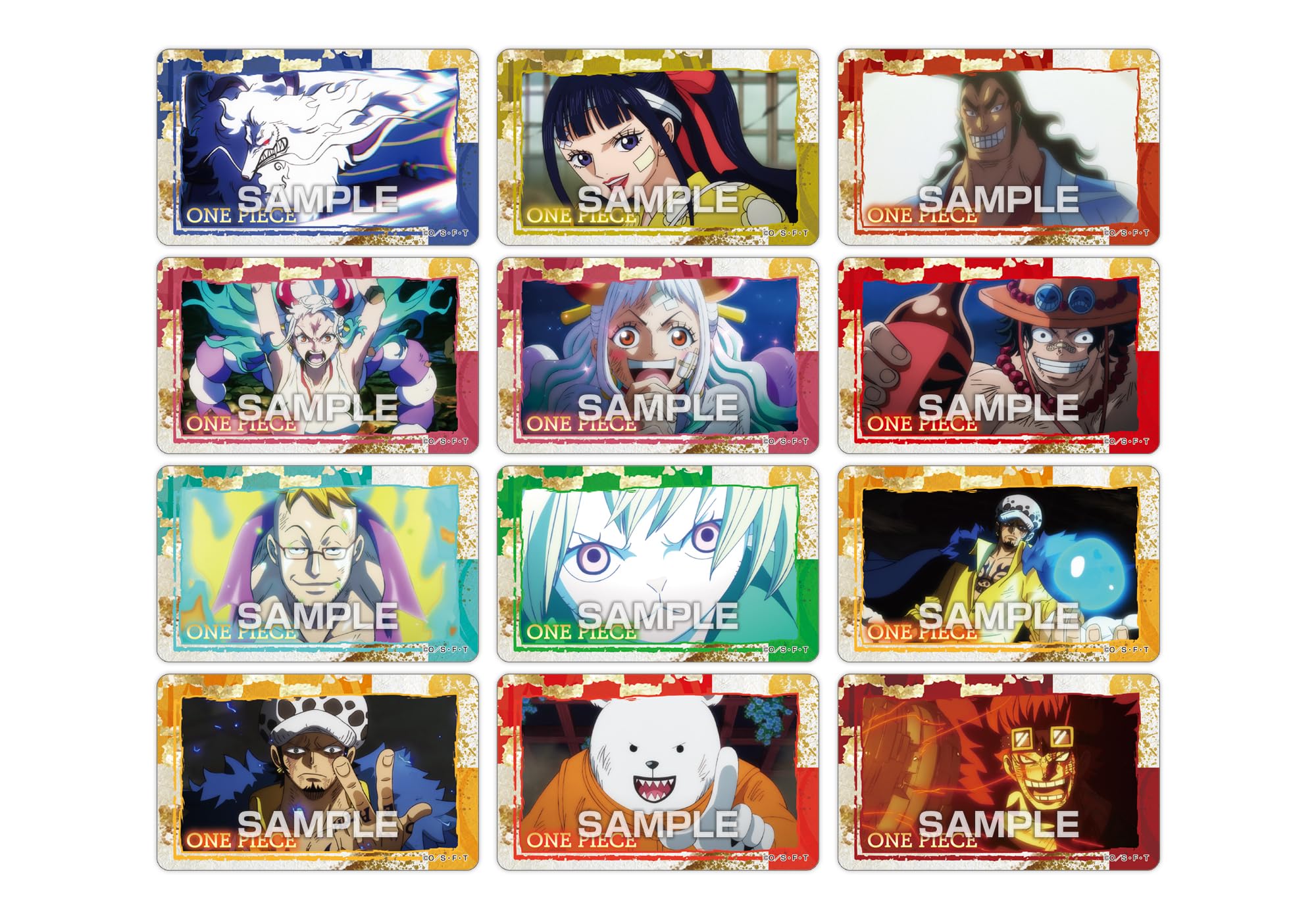 ONE PIECE ワンピース ロング シール ステッカー 食玩 20枚セット Amazon | エンスカイ(ENSKY) ワンピース デコステッカーガムつき