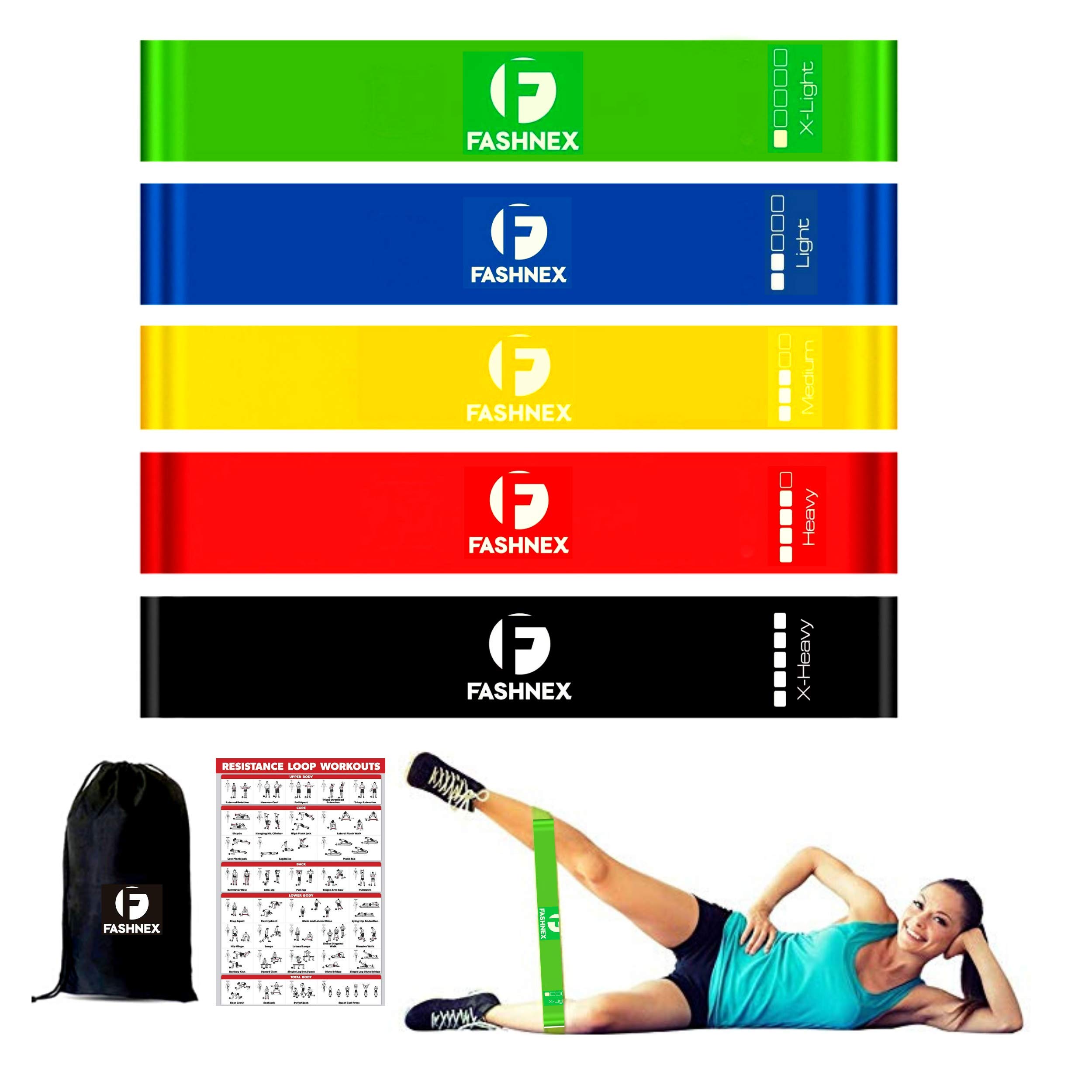 Fashnex Resistance Loop Mini Bands for Men & Women