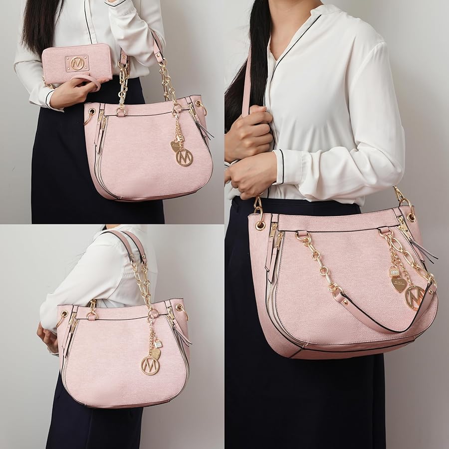 miya Amazon.com: MKF Collection Tote Handbag with Wristlet Wallet