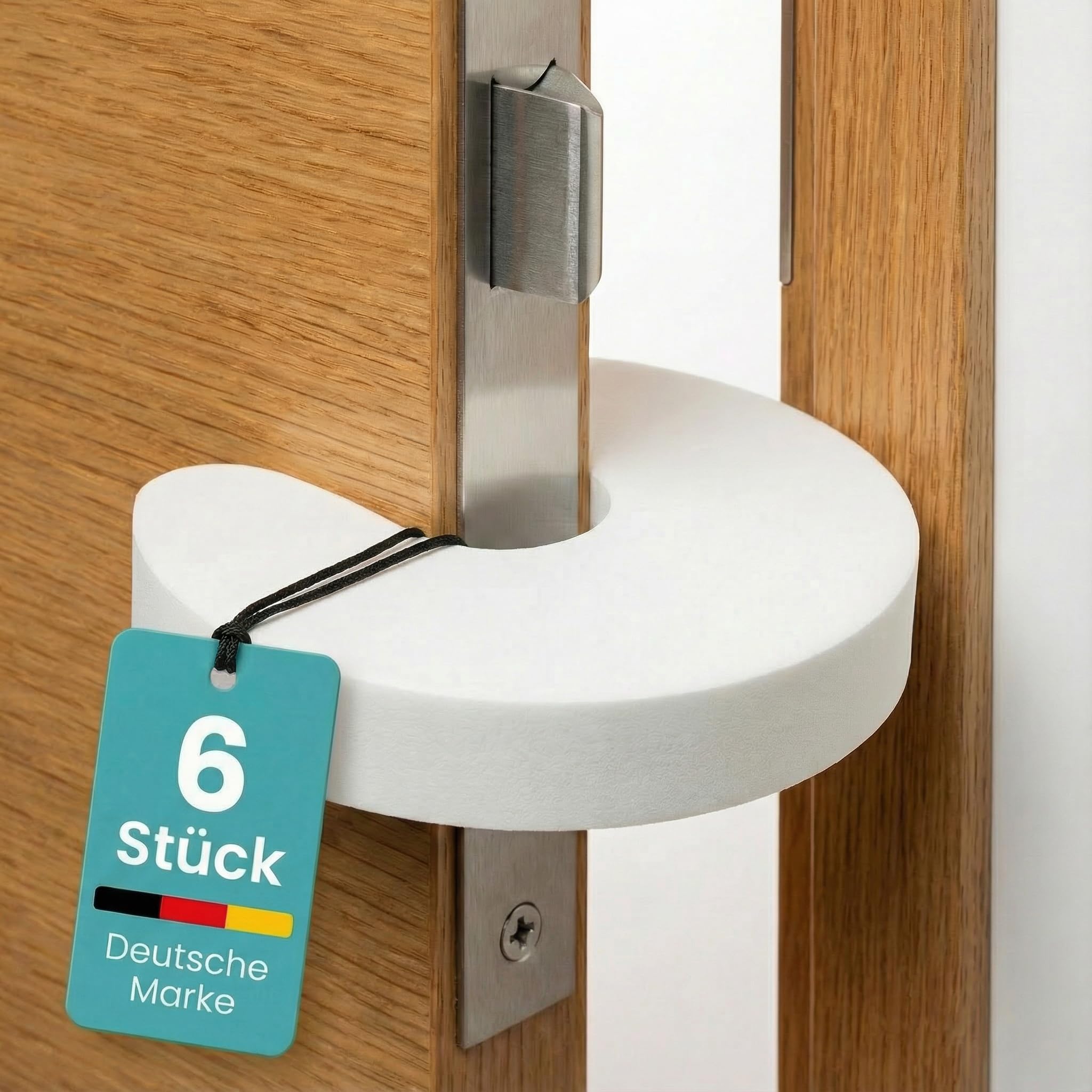 Homery Klemmschutz für Türen [6 Stück] – Tür Klemmschutz & Türstopper Baby aus Schaumstoff – Türklemmschutz Kinder, Fingerklemmschutz für Türen – Türschutz Baby, Kindersicherung Tür