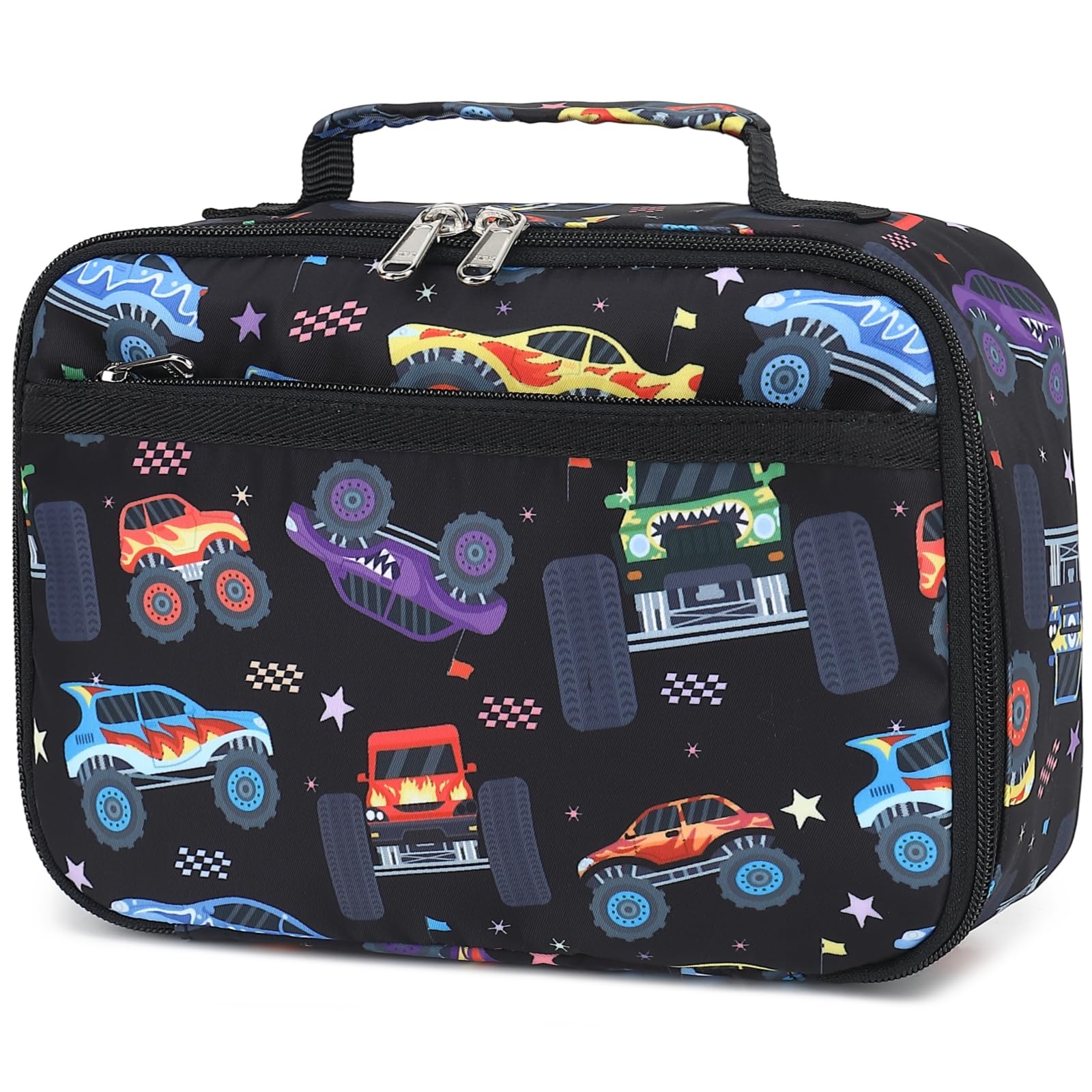 CAMTOP Lunch Box Kids Boys Insulated Lunch Cooler Bag Reusable Lunch Tote Kit for School Travel