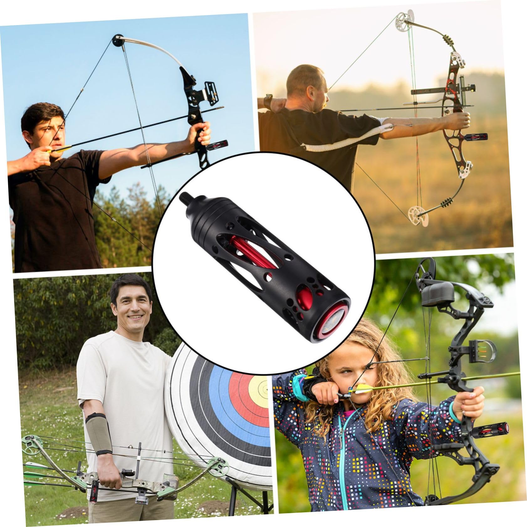 Stabilisateur D'arc SHARROW HT – Amortisseur Silencieux 98g Pour Chasse Et Tir
