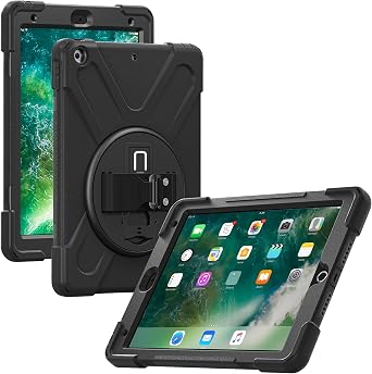 CODi Rugged Case for iPad 9.7" 6th and 5th Generation | 360 Protection, Drop-Test & Fluid Contamination Certified