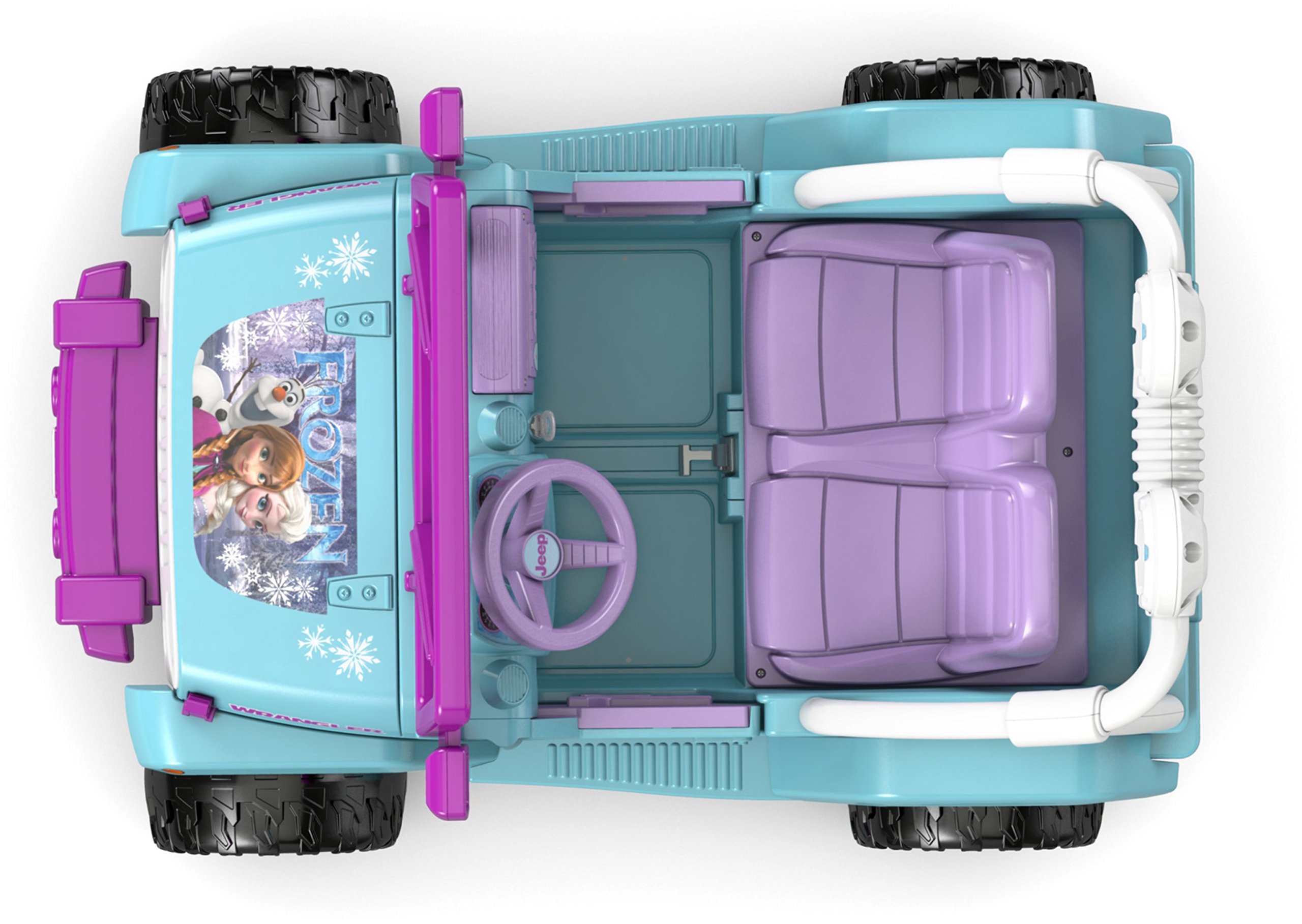 Power Wheels Disney Frozen Jeep Wrangler Buy Online in United Arab