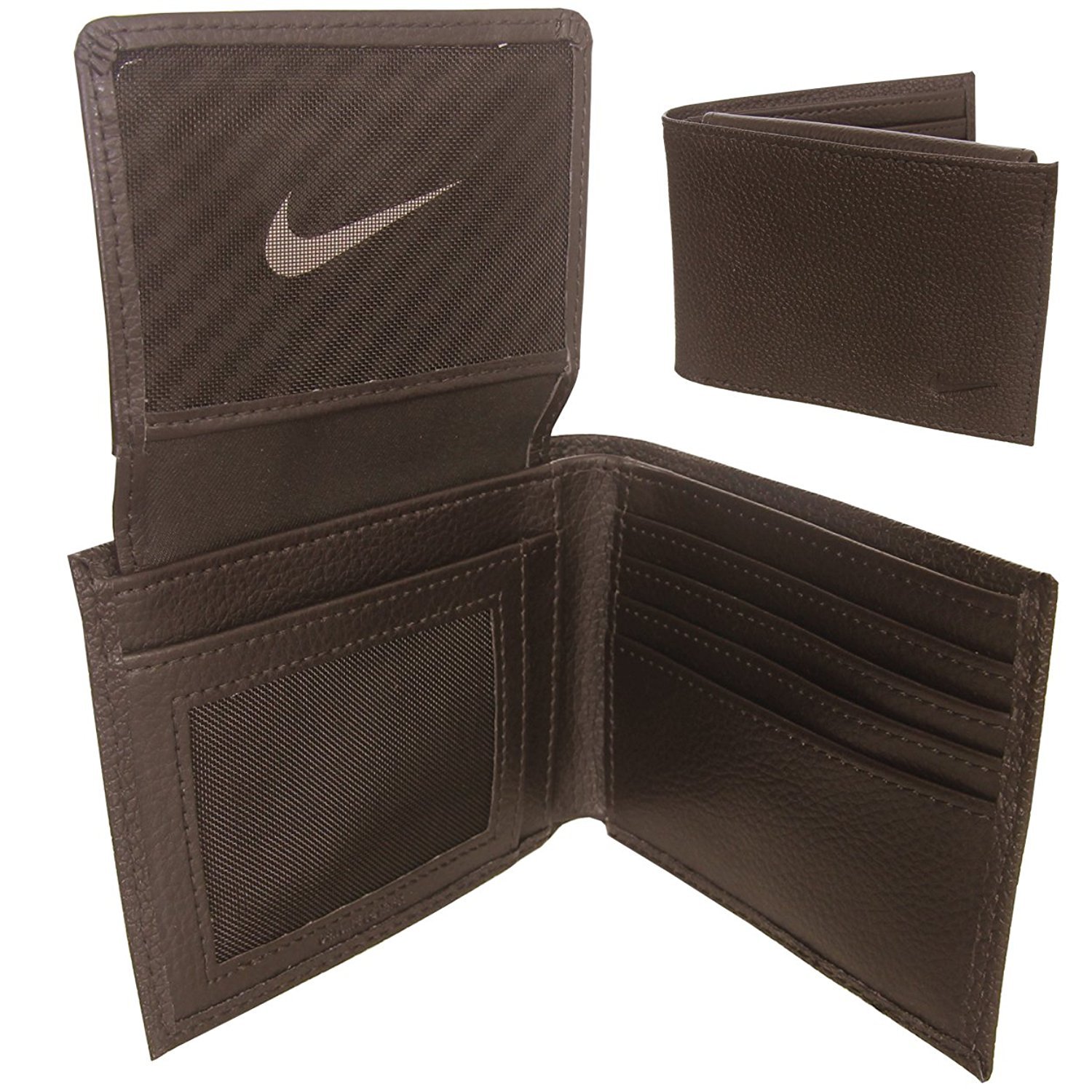 nike golf wallet leather