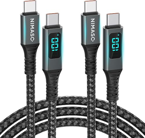 NIMASO USB-C to USB-C 100W 2本セット - 商品画像(評価4.2/5.0)
