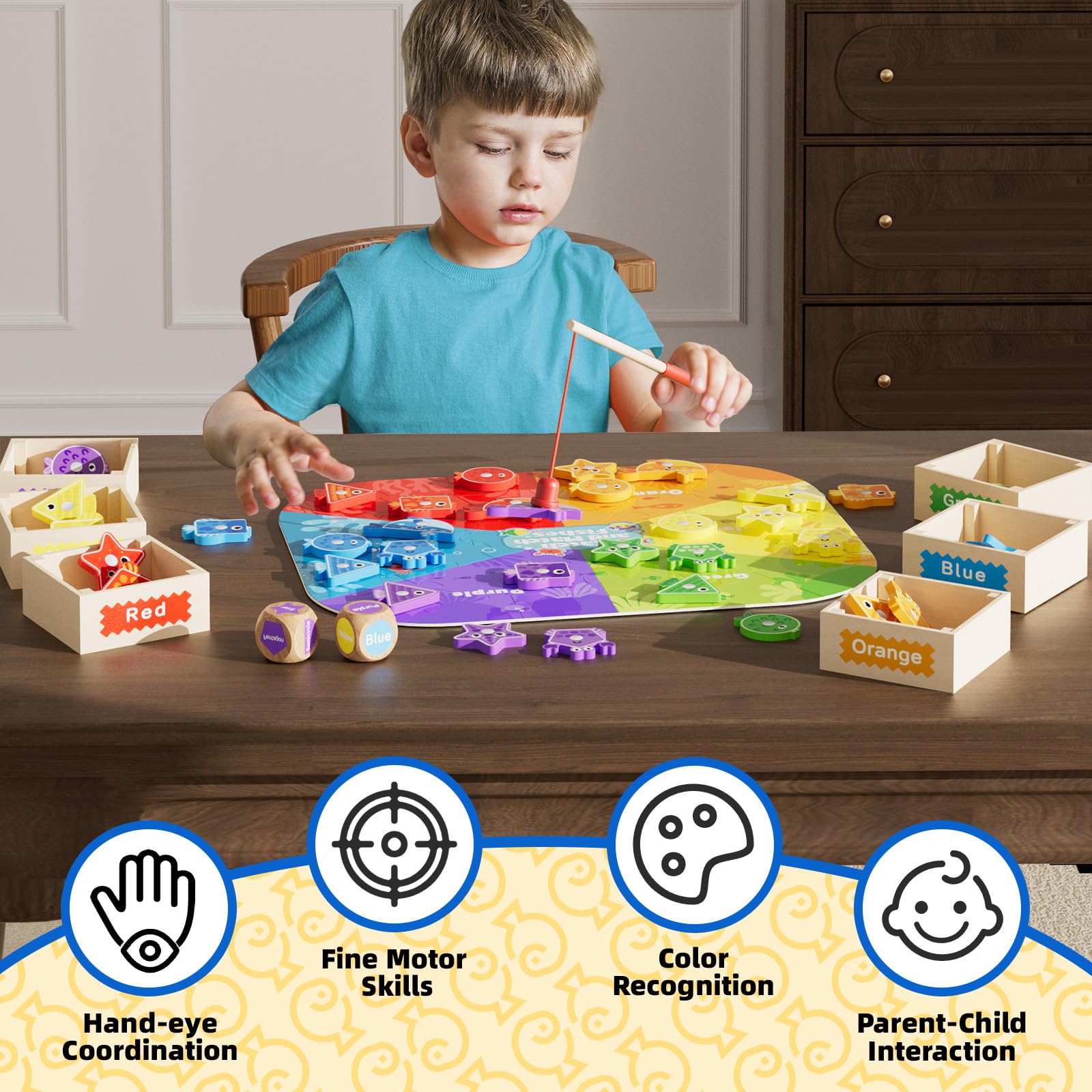 Amazon.com: edutree Montessori Toys for Toddlers 1-3, Magnetic