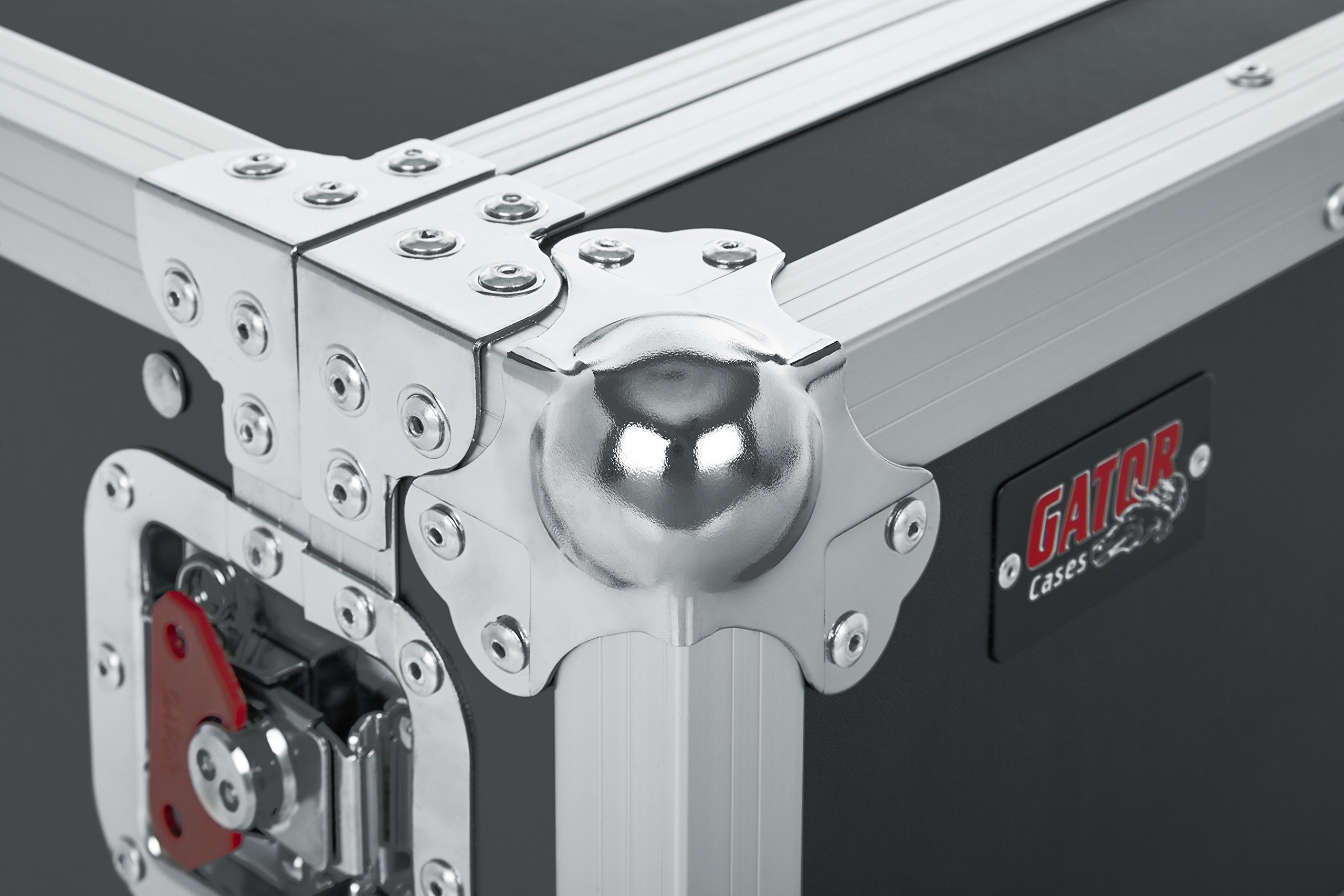 Gator Cases GTOUR Standard & Shallow Racks ATA Flight Rack-Koffer aus Holz; 2U; 17“ tief (G-TOUR 2U)