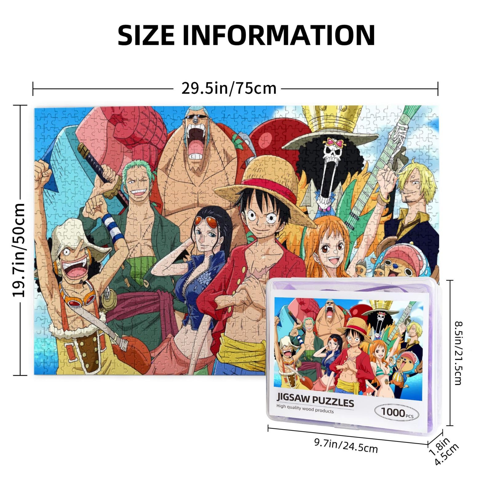 Amazon.co.jp: パズル 1000ピース ワンピース ONE PIECE