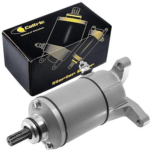 Caltric Motor de arranque compatible con Suzuki V-Strom DL650 DL 650 2004 2005 2006 2007 2008 2009