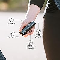 Vista 2 de SABRE SMART - Spray de pimienta con Bluetooth, solo spray de pimienta con seguimiento GPS en vivo y alertas de texto en emergencias, incluye spray