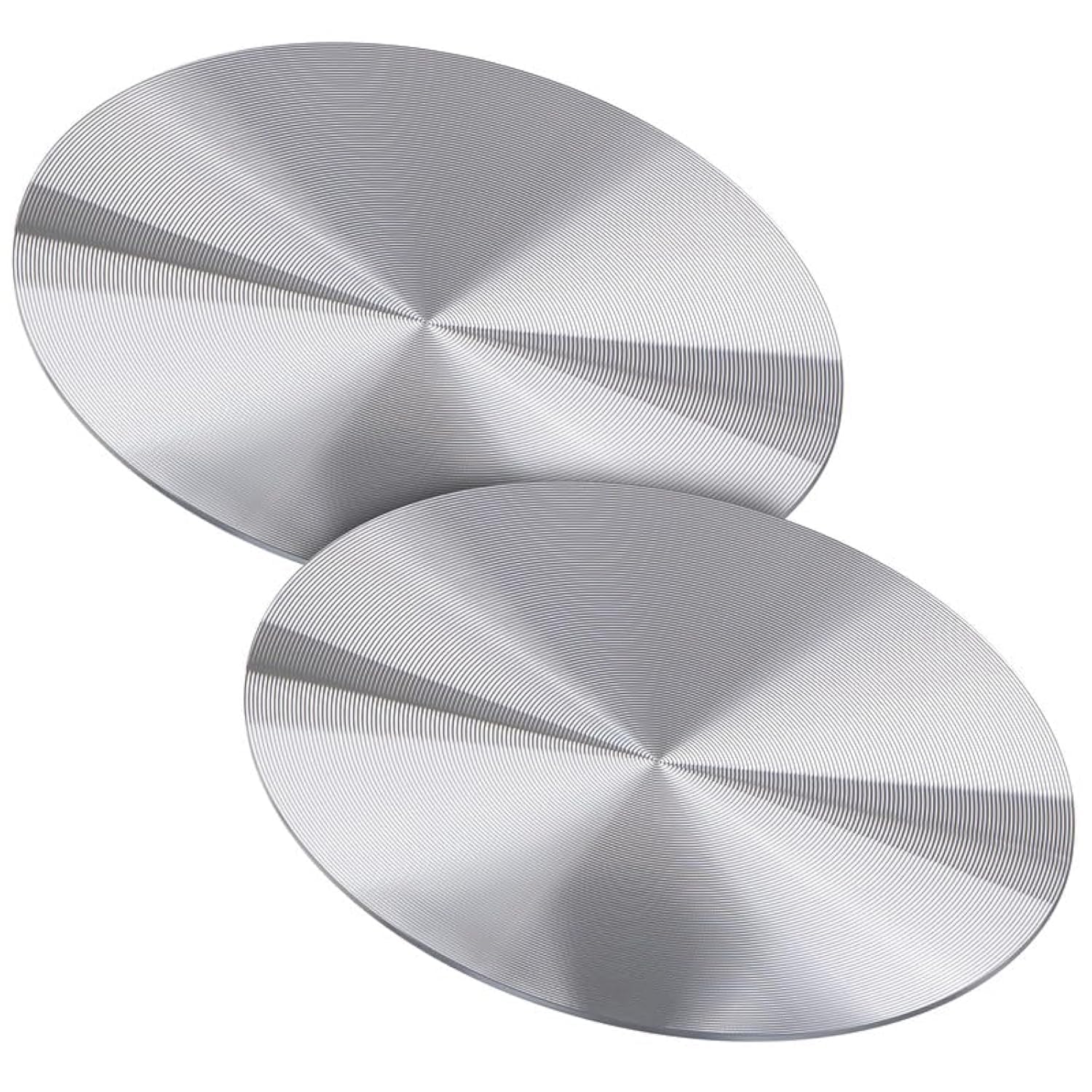 True Line Automotive Aluminum Car Cup Holder Insert - Pack of 2 Car Coasters for Cup Holders - Car Cup Holder Coaster with Highly Adhesive Backing, Cup Holder Coasters for Car, Universal Fit