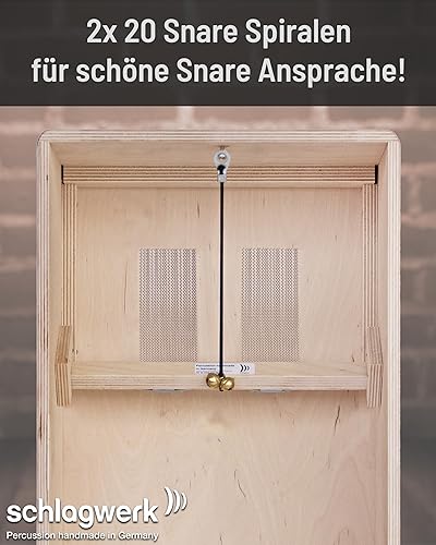 Vista 10 de Schlagwerk CP403 cajon repicador 2-en-1 – Mediano, Negro, L