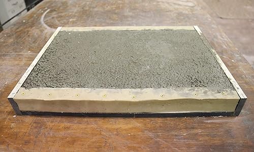 Miniatura 5 de Revestimiento de forma de borde de hormigón con borde cincelado, 12 pies de largo x 2 pulgadas de ancho x 2 pulgadas de profundidad