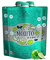 Vista 18 de Lt. Blender's Skinny Margarita in a Bag - Mezcla de Skinny Margarita - Cada Bolsa Hace 1/2 Galón de Mezclas Skinny Aptas para Keto – Mezcla