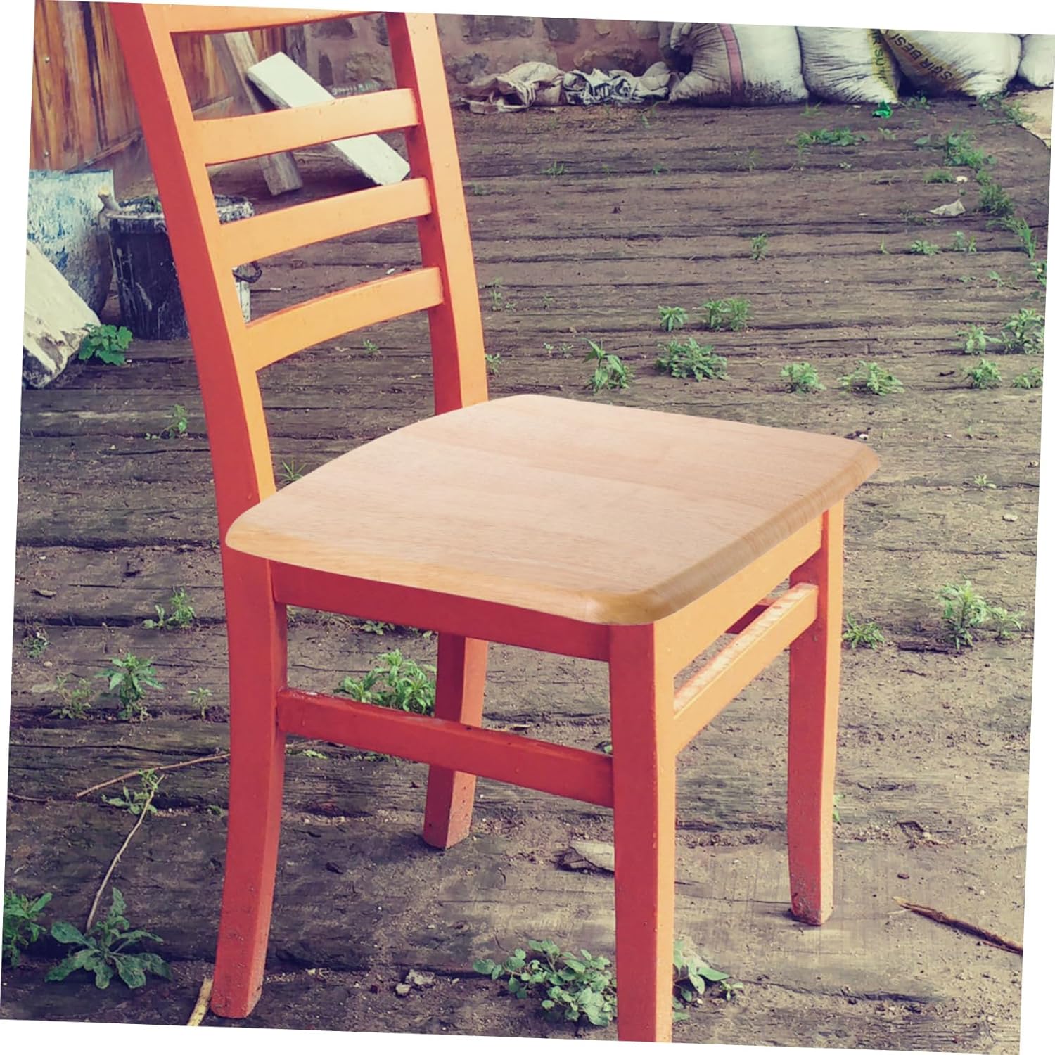 Zerodeko Wooden Seat Replacement for Dining Chairs Office Stool Accessory for Home Kitchen Restaurant Sturdy Wooden Seating Part Fits Various Scenarios