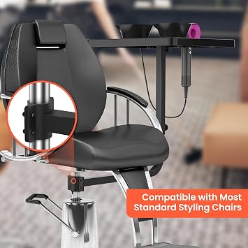 TASALON Adjustable 360 Rotating Salon Tool Tray