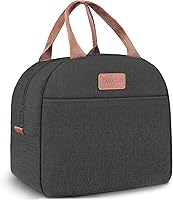 Vista 1 de Bolsa de almuerzo para mujeres y hombres, lonchera aislada para adultos, contenedores de comida pequeños a prueba de fugas, loncheras con capacidad