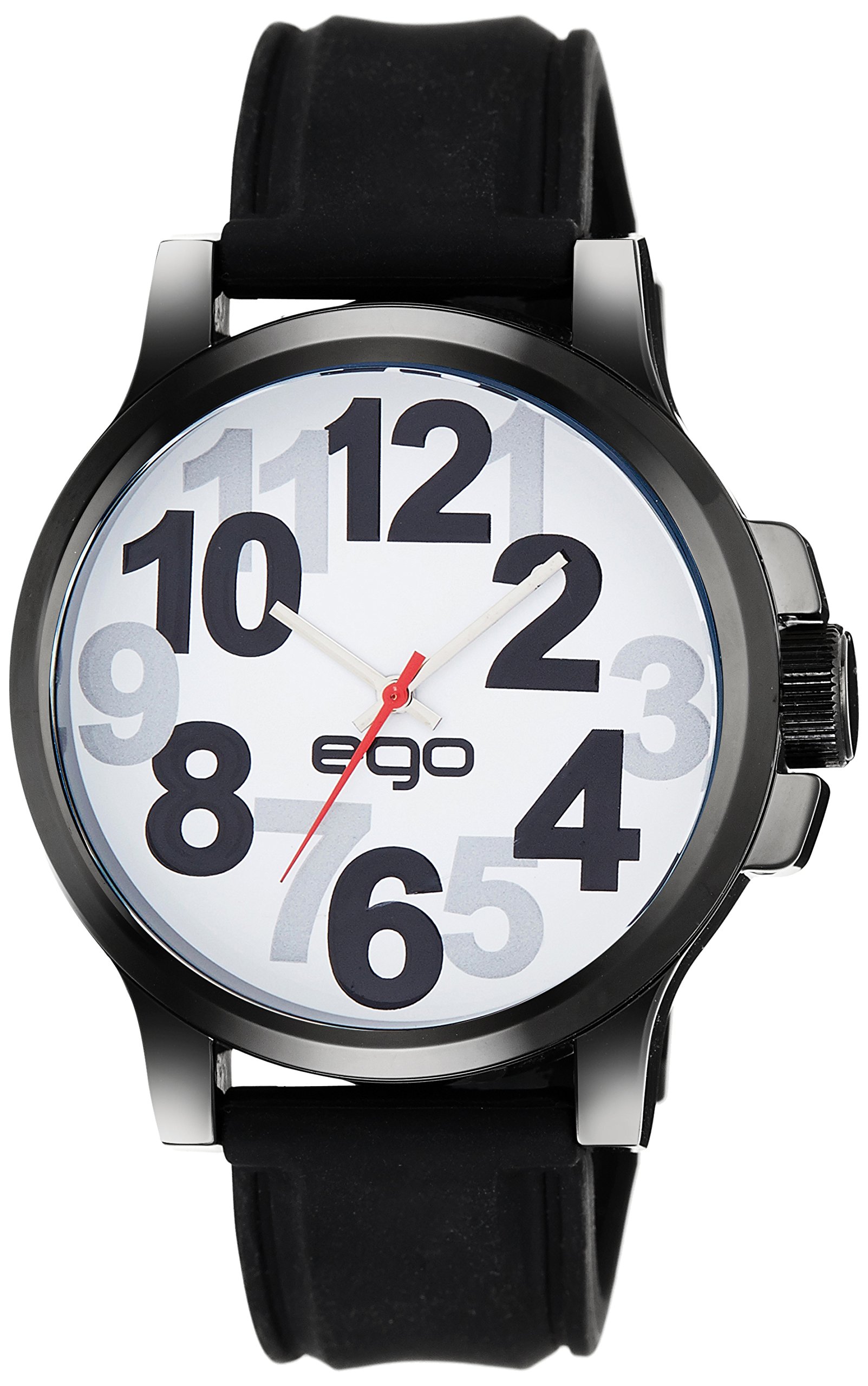 Ego by Maxima Analog White Dial Men's Watch - E-01173PAGB