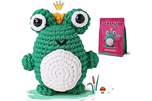 Mooaske Frog Crochet Kit for Beginners: Dive into the Art of Amigurumi