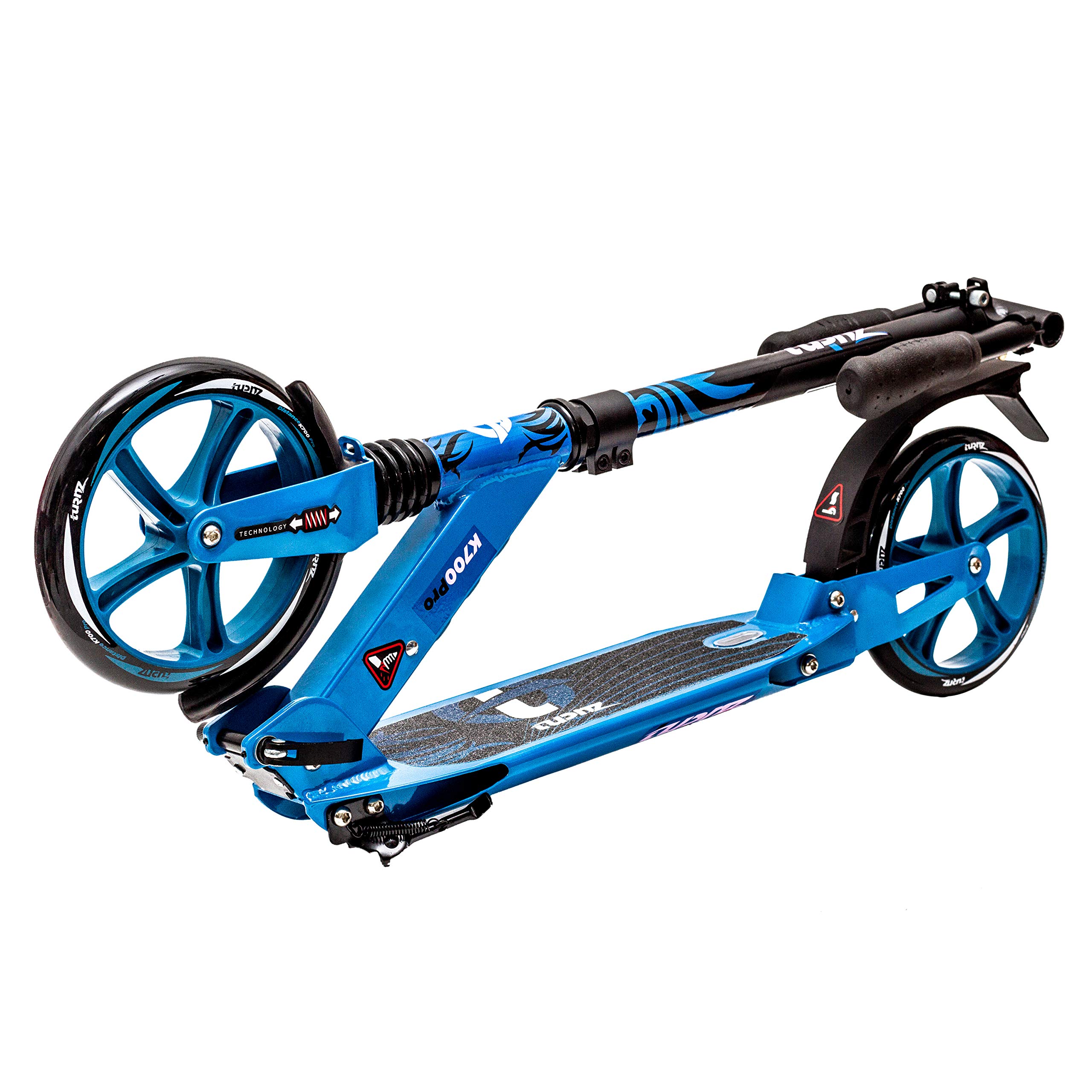 tuRnz Foldable Kick Scooter for Adults & Kids, Aircraft Aircraft