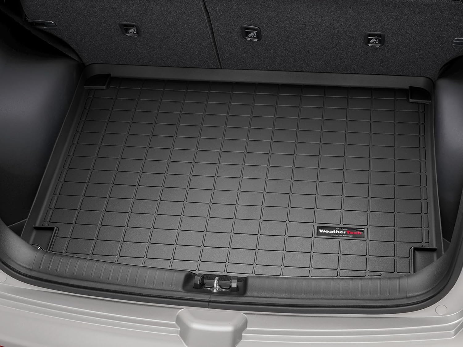 WeatherTech Cargo Trunk Liner for Kia NIRO, NIRO - Behind 2nd Row (401034), Black