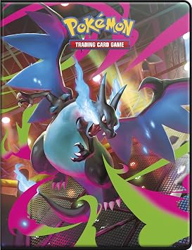 Asmodee - Ultra Pro - Pokémon - Mega-Evolution: Fantasmagoric Alevler (ME02): Pokemon Not Defteri - Kapasite: 252 kart - Masa oyunları - koleksiyon kartı aksesuarı