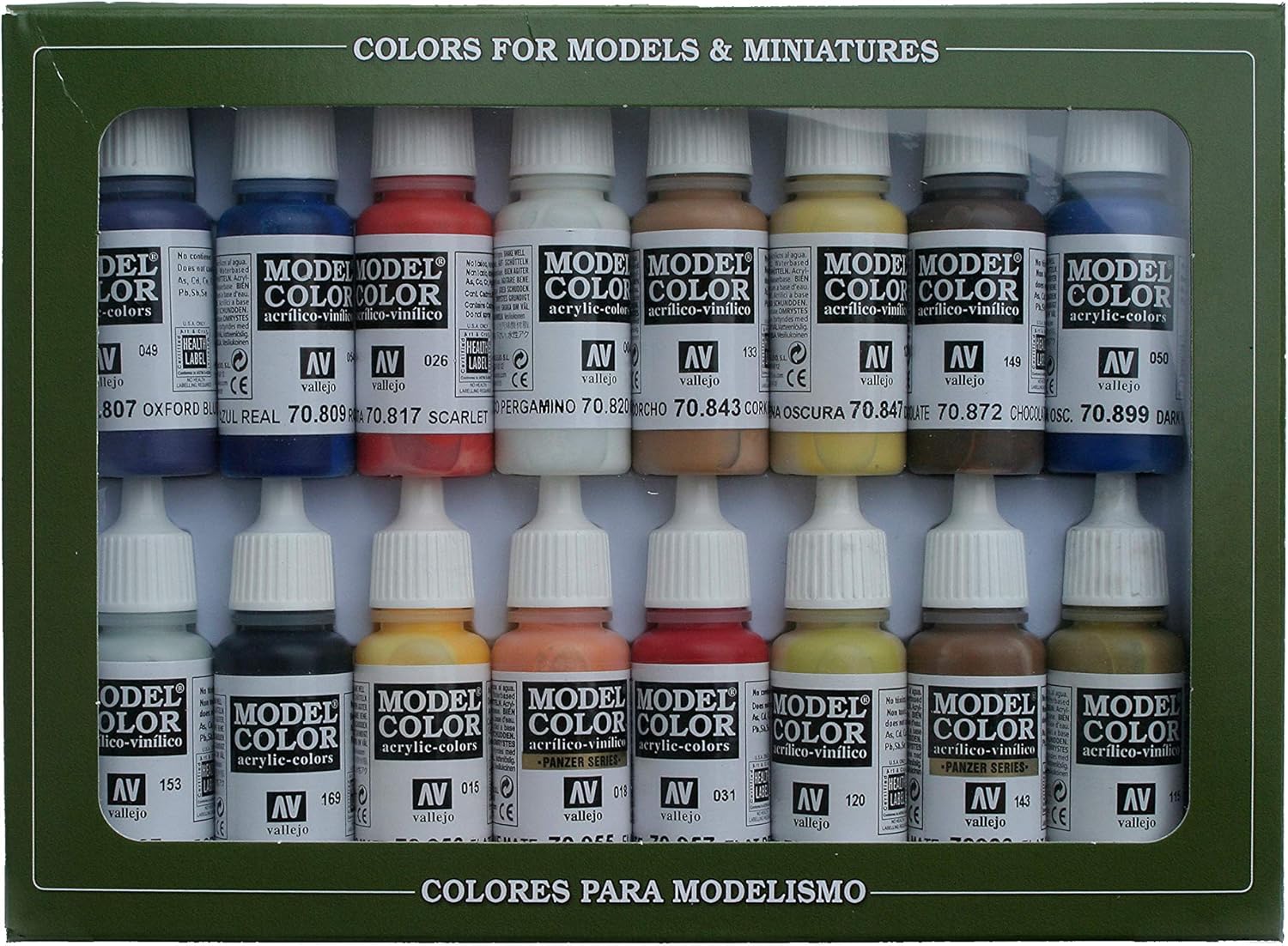 Vallejo American Colonial Colors, 17ml