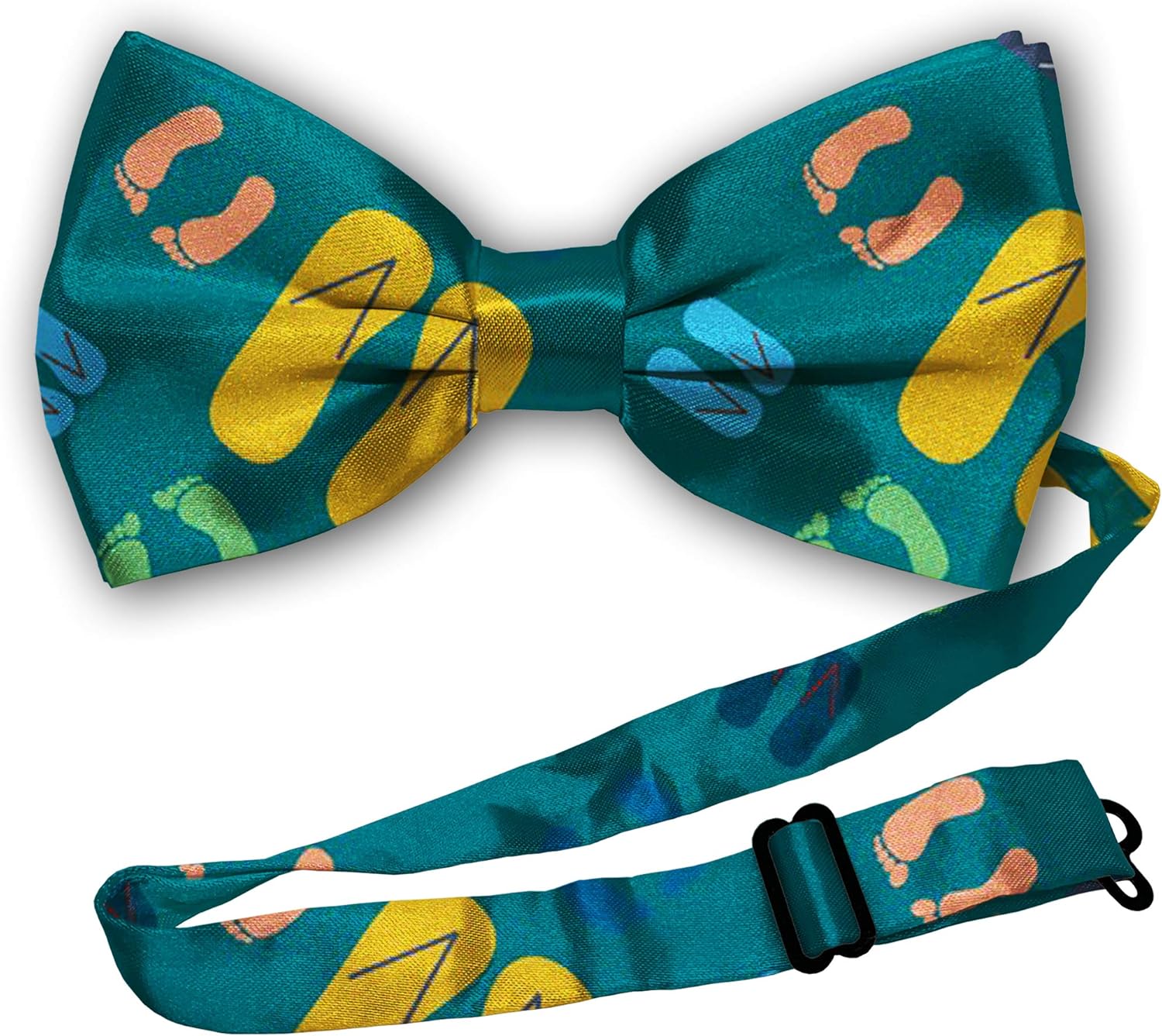 Bow Tie Tuxedo Butterfly Cotton Adjustable Bowtie for Mens, Boys and Pets[slippers footprints] at  Men’s Clothing store