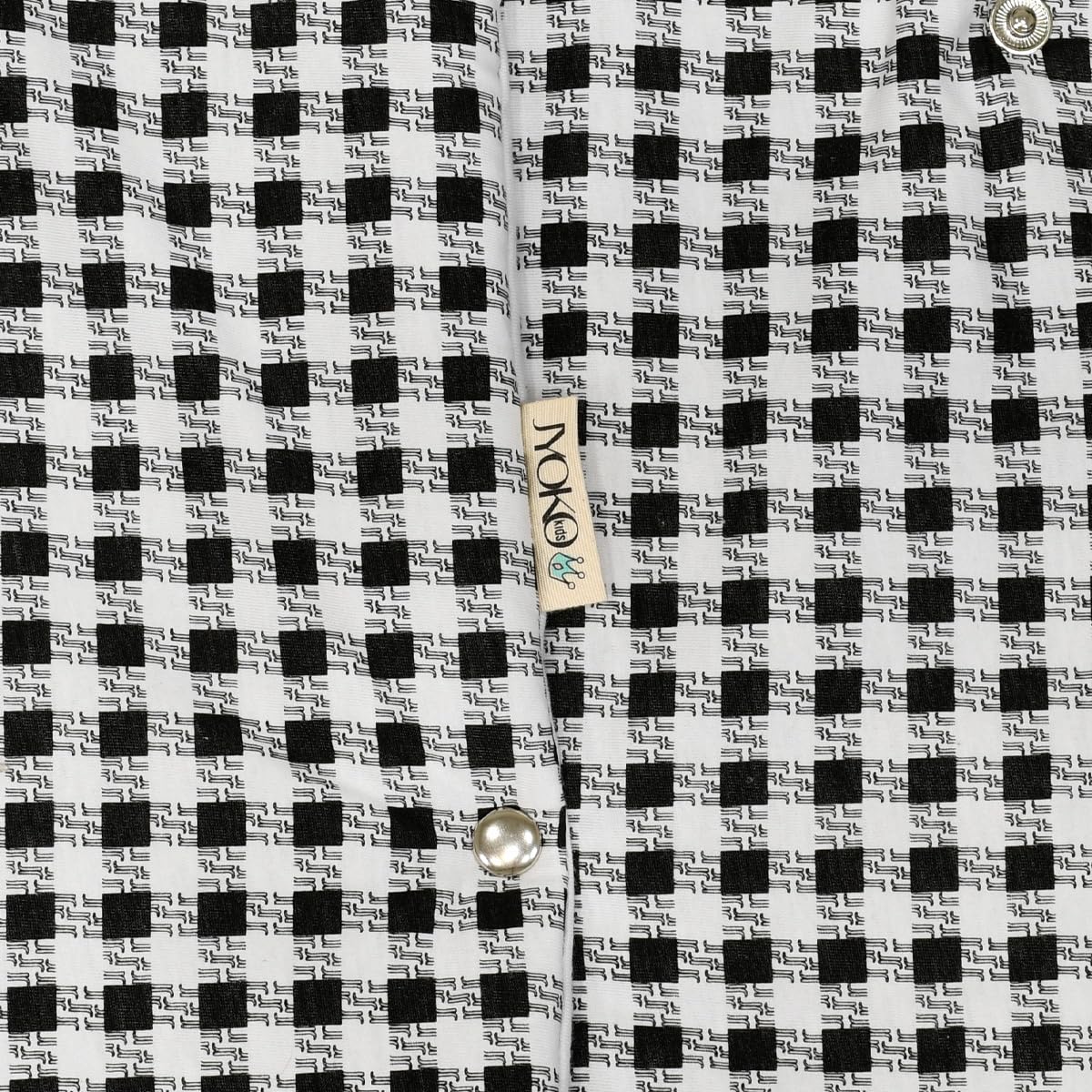 JYOKO Kids Saco para capazo (Vichy, Polar)