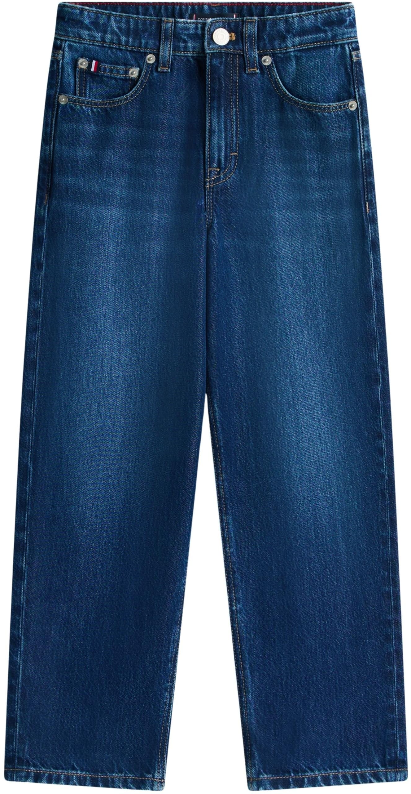 Tommy Hilfiger - Barrel Dark Blue Jeans Kb0kb10400, Jeans Bambini e Ragazzi