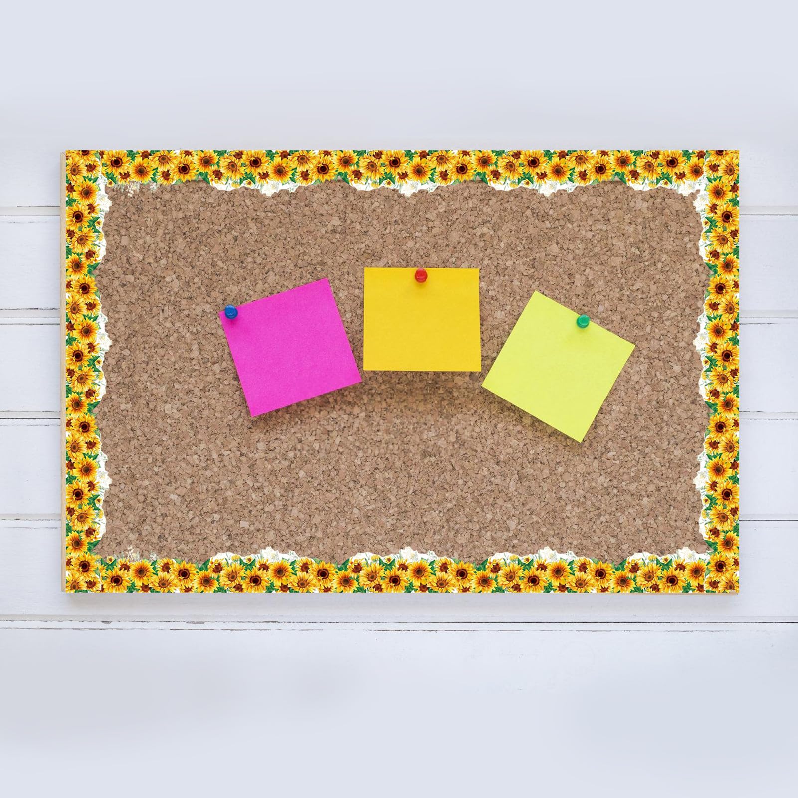 Bordure de tableau d'affichage en forme de fleur 18,5 m pour tableau noir