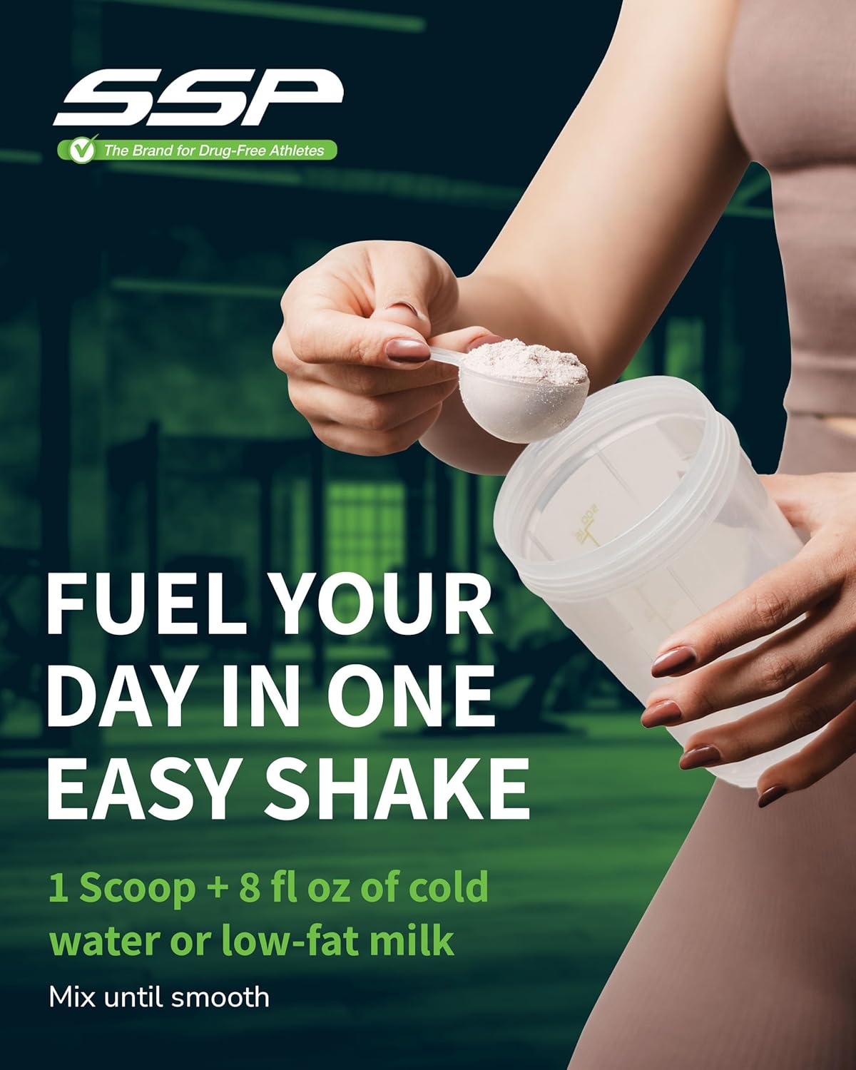 SSP Vegan Protein - Pea Isolate, Hemp & Sacha Inchi Blend - Pre & Post-Workout Recovery Drink Nutrition (2 lb, Chocolate)