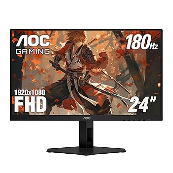 AOC ゲーミングモニター 180Hz Amazon.com: AOC 24G4E 24