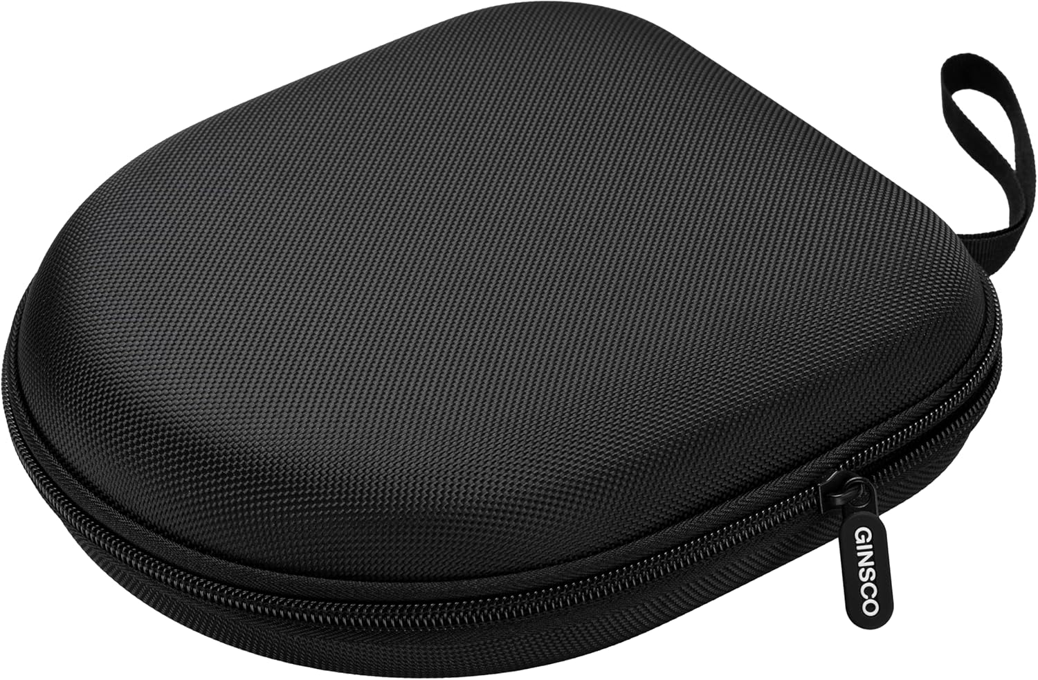 Ginsco Universal Headphone Case Compatible with JBL Tune 510BT 720BT, Sony WH-CH 720N/WH-CH520, Soundcore Q20i/Q30 BERIBES KVIDIO TOZO etc, 1680D Oxford Travel Carrying Hard Shell Case Black