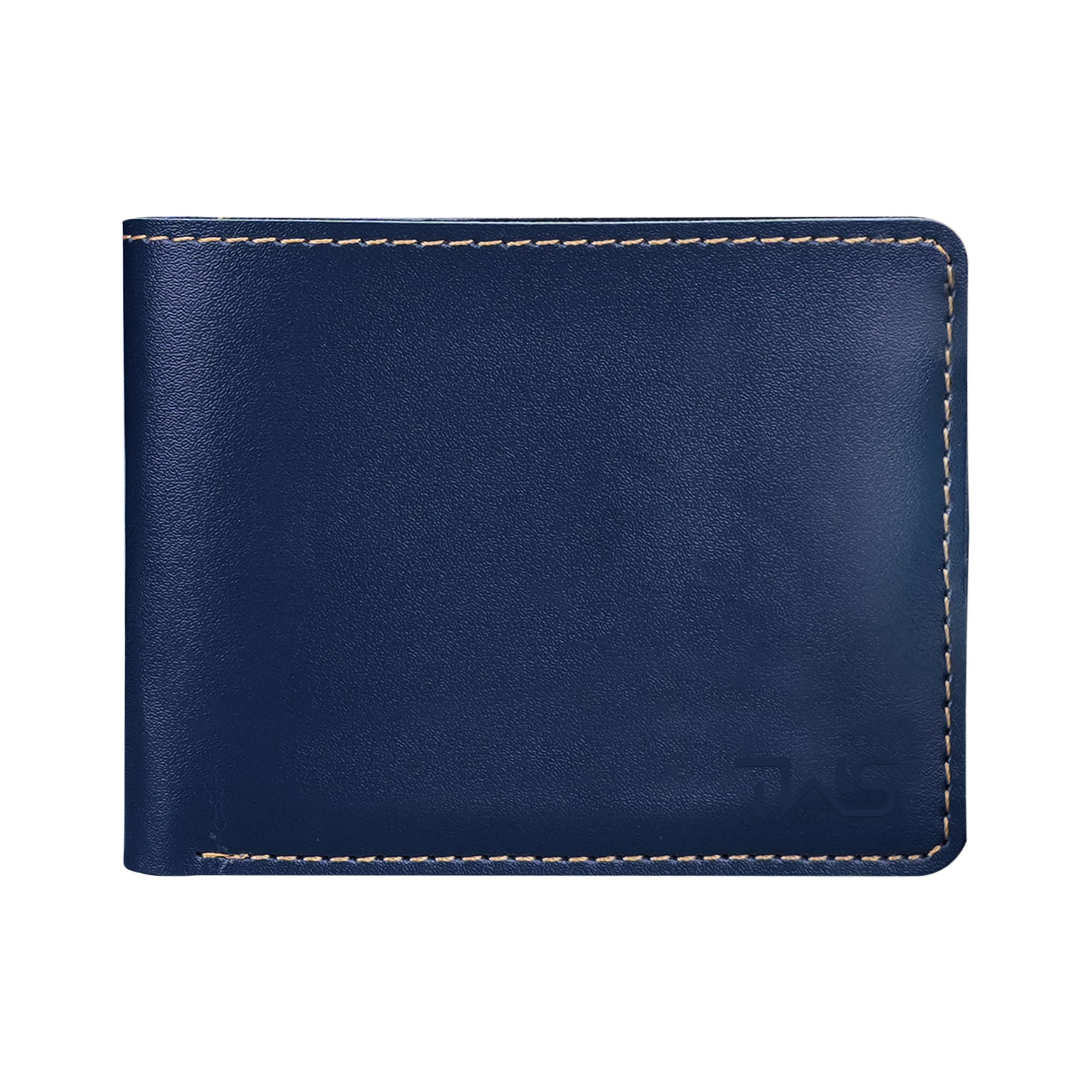The Wallet Store Vegan Leather Wallet For Men - Blue